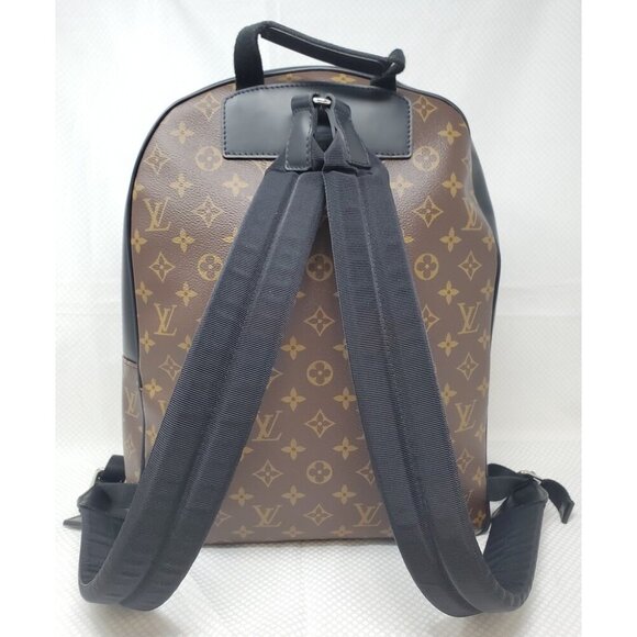 LOUIS VUITTON Monogram Macassar Josh Backpack w/ Dustbag & COA - Picture 4 of 16